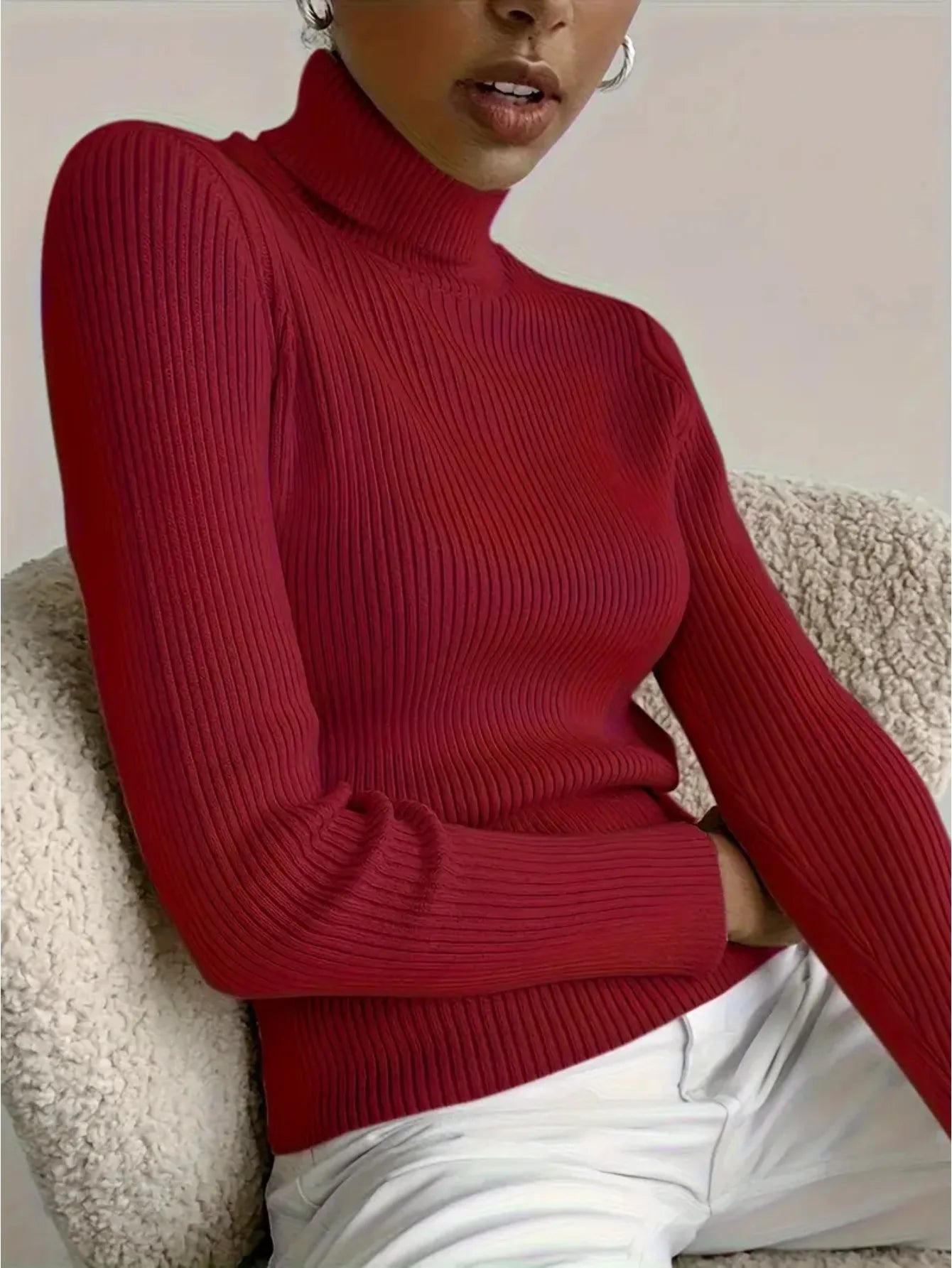 High Collar Pullover
